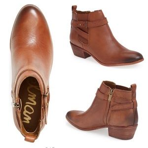 Sam Edelman Pacific tan ankle boots